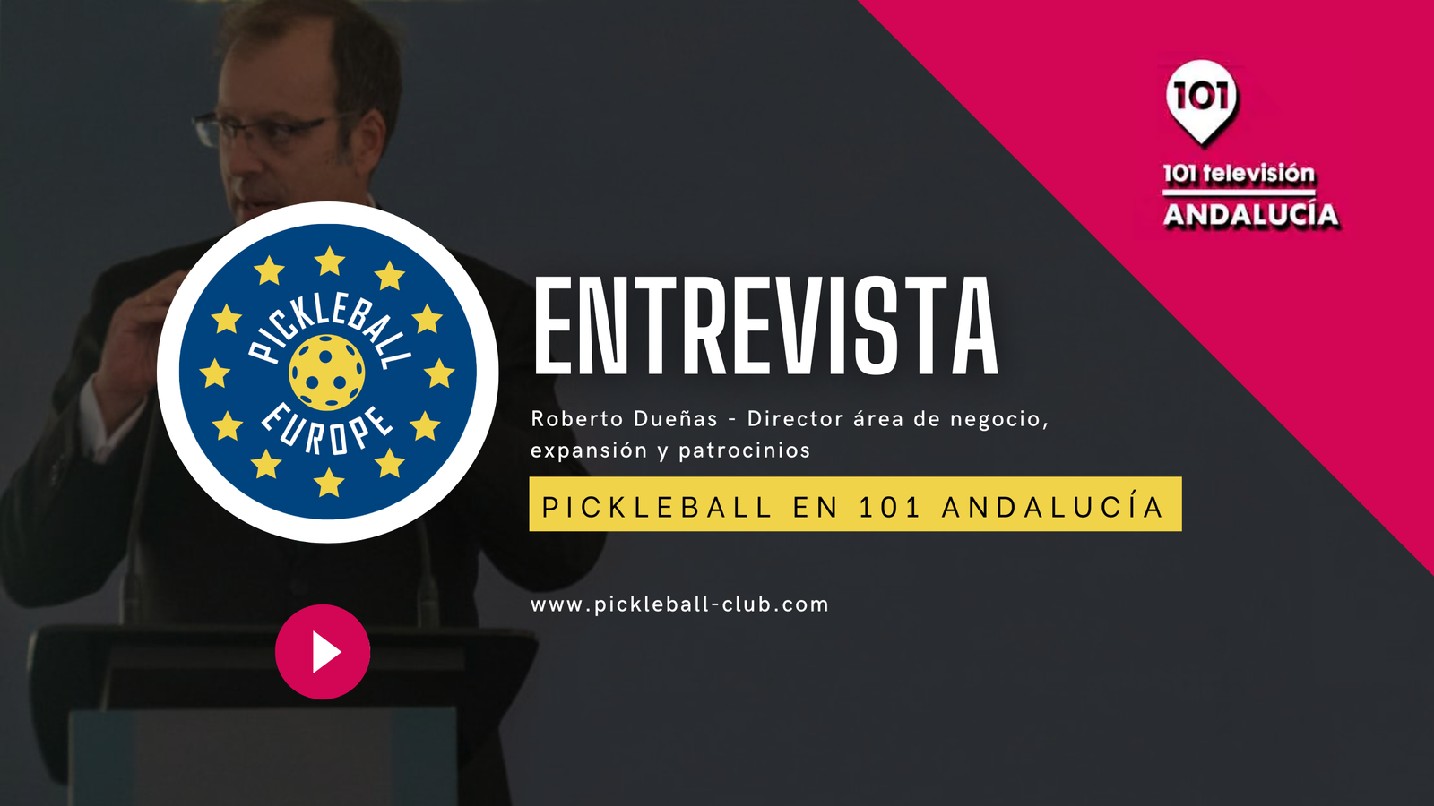 Entrevista pickleball 101 tv andalucia